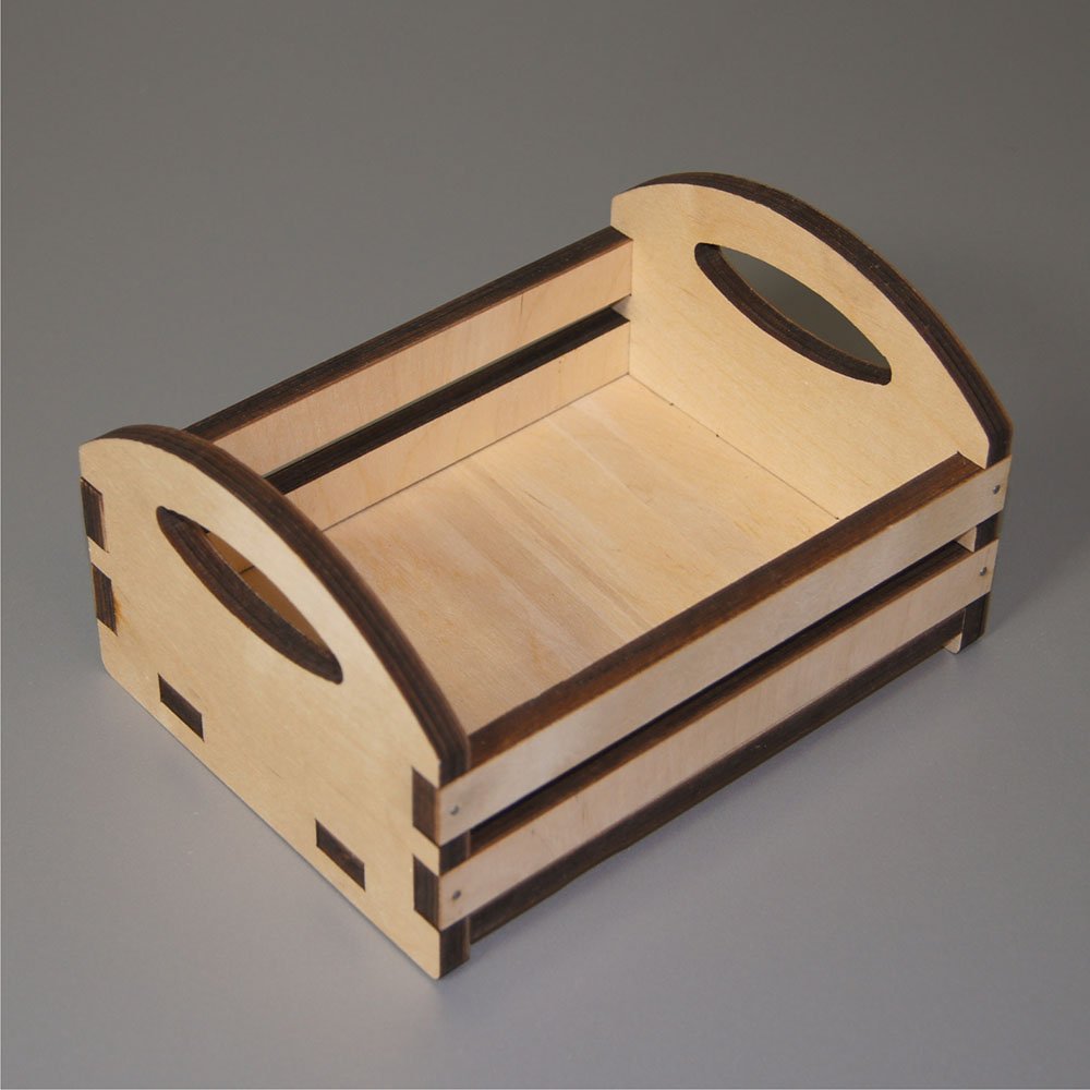 Фото товара: Деревянный ящик для салфеток и специй
